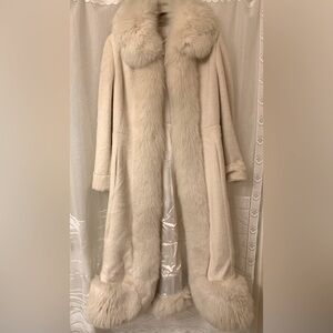 Max Mara ivory coat